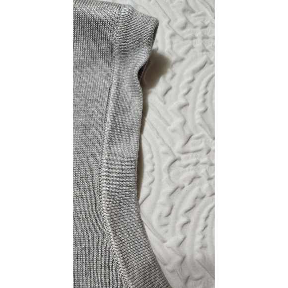 Madden Girl Grey Sweater Vest Sz M NWT Womens/Juniors Button Y2K - Picture 2 of 6